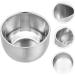 Beaupretty 3ST Professional Shaving Foam Cups - Double-Walled Stainless Steel Beard Kit for Men | International Shipping Available - Buy Online on SooperMarket.com