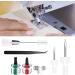 7 Piece Sewing Machine Cleaning Kit - Tweezers, Brush, Needle Board, Screwdriver Set - Sewing Machine Repair Tool - Buy Online on SooperMarket.com
