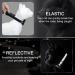 Reflective Airtag Cat Neck Band - Adjustable GPS Collar for Cats & Puppies | Jiarui Black 9-13 Inch (23-33cm) - Buy Online on SooperMarket.com