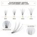 LASHVIEW 0.07mm Short Knot-Free Cluster Lashes Kit - 8-14mm Mix with Glue & Tweezers - Buy Online on SooperMarket.com