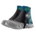 AONIJIE Low Trail Gaiters Reflective Ankle Gators Protective Shoe Covers with UV Protection & Breathable & Sand Prevention for Triathlon Marathon Hiking Black Green