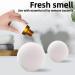 Eco-Friendly Wool Dryer Balls - 6PCS Reusable Laundry Fabric Softener for Faster Drying | International Shipping Available - Buy Online on SooperMarket.com