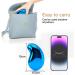 Crystal Hair Eraser - Painless Exfoliation and Hair Removal Tool - Portable and Reusable - Blue - Buy Online on SooperMarket.com