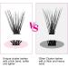 Fadlash Cluster Eyelashes Extension 40 Root 0.07mm D Curl 14mm | DIY Individual Lashes | Self-Application Extensions - Buy Online on SooperMarket.com