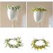 JSGHGDF Flower Headbands Women Bride Flower For Wedding Party Supply Garlands Wreath Headbands White - Buy Online on SooperMarket.com