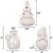 Christmas Ceramic Figurine Paint Kit - Set of 6 Unpainted Ceramics for Kids Art Project | Holiday Party Decoration & Keepsake | Includes Paint & Brushes - Buy Online on SooperMarket.com