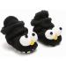 TMEOG Baby Booties Slippers | Infant Winter Boots | First Walking Shoes for Boys Girls 6-12 Months | Black Big Eyes Design - Buy Online on SooperMarket.com