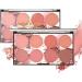 Blush Palette Makeup Blush Cream Palette Face Powder Blusher with 8 Blush 42G 8 Colors Blusher - Buy Online on SooperMarket.com