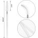 G2PLUS 300 PCS Disposable Eyelash Brushes - Clear Spoolies for Extensions - Crystal Mascara Wands - Eyelash Extension Brush Applicator - Buy Online on SooperMarket.com