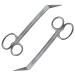 2X SANDBROS 7.5 INCH Toe Nail Clippers Scissors Long Reach Large Handled Chiropody Thick Heavy Duty K7