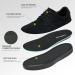 OrthoComfoot Men's Arch Support Fashion Sneakers - Plantar Fasciitis & Orthopedic Shoes - Black Size 11 W - Buy Online on SooperMarket.com