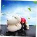 Didiseaon Bamboo Charcoal Dog Plush Cars - Eco-Friendly Auto Air Freshener Toys | Red Cartoon 28cm - Buy Online on SooperMarket.com