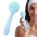 Neamou Silicone Face Scrubber | Silicone Manual Facial Cleansing Brush - Manual Facial Cleansing Brush Skin Friendly Waterproof Face Cleaning Scrubber Blue