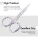 Professional Left-Handed Nail Scissors with Leather Case - Precision Nail Skin Shears for Fingers & Toenails - 1 Piece for International Shipping - Buy Online on SooperMarket.com