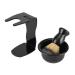Premium 3-in-1 Shaving Brush and Bowl Set for Men | Badger Hair Brush Shaving Bowl & Holder | Perfect Shaving Kit in Black - Buy Online on SooperMarket.com