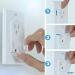 24 Pack Baby Proofing Outlet Covers - Shock Prevention, Easy Installation, Safe & Secure Plastic Plug Covers - Buy Online on SooperMarket.com