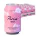Recess Mood Magnesium Supplement Drink Calming Beverage, 12 Ounce, Pack of 12 (Strawberry Rose, 12 Pack)