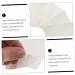 Didiseaon 5 Sheets Double-sided Tape 2 Side Adhesive Hair Tapes Adhesive Strips for Hair Extension Lace Wig Tape in Hair Extensions Human Hair Wig Tape Water Proof Double Sided Tape White 2X0.5X0.1CM White - Buy Online on SooperMarket.com