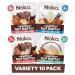 Noka Superfood Nut Butter Pouches Variety Pack, Healthy Snacks with Nuts and Seeds, Plant Protein, Prebiotic Fiber and MCT Oil, Keto, Non GMO, Vegan, No Sugar Added Snacks, 1.15 oz, 10 Count