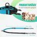 Buy NASJAC Double Dog Leash - No Tangle 360 Rotatable Adjustable Bungee Reflective Leash for Small Medium & Large Dogs - 2-Color Black & Aquamarine - Buy Online on SooperMarket.com