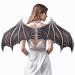 Cosplay Wings Angel Wings White Black Devil Skull Vampires Props Role Play Party Show Halloween Mardi Gras