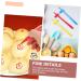 HOMSFOU 8 Pcs Baking Pen Cake Diy Draw Tools Edible Food Markers Cakes Frosting Pen Journal Planner Pen Paint Pen Biscuit Markers Pen Cake Icing Pens Chocolate Double Head Plastic - Buy Online on SooperMarket.com
