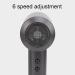 Cordless Hair Dryer Portable Lightweight Fast Drying Hairdryer Blowdryer Constant Temperature 5000mAh Batterry 6 Speed Adjustment Hairdryer for Home Camping (US Plug) US Plug Coffee - Buy Online on SooperMarket.com