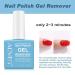 Nail Polish Gel Remover (2 Pack) - Quick & Easy Soak Off in 3-5 Minutes, Non-Irritating Formula, No Damage to Nails - Buy Online on SooperMarket.com