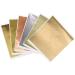 KINNO 12 Colors Gold Leaf Sheets - 600 Pieces for Arts, Decoration, Handcrafts, Gilding - Furniture, Nails, Paintings, Slime, Wall - 12 Colors - Buy Online on SooperMarket.com