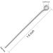 300 Pcs 1.6 304 Stainless Steel Open Eye Headpins for Jewelry Making - Silver Finish - Buy Online on SooperMarket.com