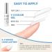 RARJSM Gel Liner Nail Art Polish - White Soak-off Curing 8ml + Thin Brush - DIY French Manicure Design - Buy Online on SooperMarket.com