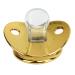 Curved Baby Pacifier for Newborns - Healthy & Lightweight with Dust Cover (Letter A) - Shop Internationally! - Buy Online on SooperMarket.com