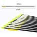 ANTSIR 28 inch Practice Arrows for Beginners - Safety Shaft Blunt Tip - A-Yellow White - Buy Online on SooperMarket.com