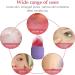 Ice Roller for Face and Eyes Gua Sha Massage Face Roller Ice Mould Reusable Facial Beauty Ice Roller Skin Care Tools for Brighten Skin Eye Puffiness Treatment (Purple) - Buy Online on SooperMarket.com