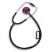 Buy Acoustic Stethoscope for Doctors & Medical Students - Lightweight Flexible Tube Soft Ear Knobs (Black) - International Shipping - Buy Online on SooperMarket.com