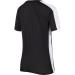Nike Unisex Kids' Y NK Df Acd23 Short-Sleeve Soccer Top - Black/White/White | Best International Shipping - Buy Online on SooperMarket.com