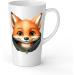 White Ceramic Baby Fox Mug - Large 483 ml Perfect for Hot Chocolate or Milk Fun and Easy to Use - Buy Online on SooperMarket.com