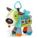 Skip Hop Bandana Buddies Baby Activity and Teething Toy with Multi-Sensory Rattle and Textures  Puppy