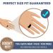 JEROOT Titanium Magnetic Rings for Men Women | Step Edge Sleek Design | 2 Strong Magnets | Black 5mm V 1/2 | 3500 Gauss | Jewelry Gift Box - Buy Online on SooperMarket.com