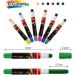 6 Colors Hair Chalk for Girls Kids - Non-Toxic Temporary Hair Dye Pens for Party Cosplay - Washable Hair Color Kit - AOOWU - Buy Online on SooperMarket.com