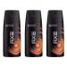 Axe Musk Deodorant Body Spray for Men 150ml - Pack of 3, 5.07oz each - Buy Online on SooperMarket.com