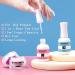 Wakaniya 15ml No Wipe Base and Top Coat Set - Glossy Shine Finish - DIY Nail Gel Design Kit - 0.5 Fl Oz (Pack of 2) - Soak Off LED Gel with Base Activator - Buy Online on SooperMarket.com