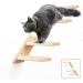 BEBOBLY Reversible Cat Climbing Shelf | Wall Mounted Cat Stairs Ladder | 4 Step | Eco-Friendly Sisal Rope | Perch Platform | Scratching Post | Activity Tree - Buy Online on SooperMarket.com