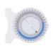 Inclinometer Good Sealing Bubble Therapy Inclinometer Scratch Resistant Clean Easy Rotation Non Leak for Students Professionals for Measure Motion Range (Blue) - Buy Online on SooperMarket.com