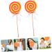 CHILDWEET 2pcs Lollipop Model Giant Fake Lollipops Christmas Lollipop Decorations Large Lollipop Ornaments Faux Lollipop Decor Birthday Lollipops Big Lollipop Prop Toy Studio Photo Plastic - Buy Online on SooperMarket.com