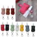 TEBI Portable 50ml Spray Bottle - Leak Proof & Refillable with Leather Keychain Holder - Black | Ideal for Travel & Daily Use - Buy Online on SooperMarket.com