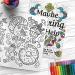 Color Cuss & Laugh Your Way to Less Stress: Swear Word Adult Coloring Book Set with 30 Markers - Fun & Relaxing Anxiety Relief - Buy Online on SooperMarket.com