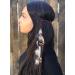 Zoestar Boho Feather Headband - Vintage Bronze Hippie Headdress & Festival Hair Jewelry for Women & Girls - Buy Online on SooperMarket.com