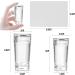Buy 2-Piece Nail Art Stamper Set | Silicone Transparent Soft Stamp for French Nails | DIY Manicure & Nail Stamping Tools - Buy Online on SooperMarket.com