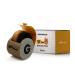 Groomarang's luxurious 'O' Boar beard brush made from wild boar bristles the perfect grooming gift for men